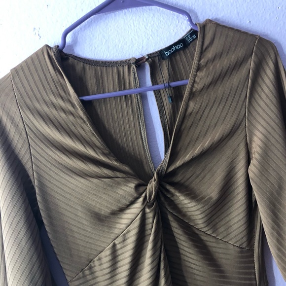 Ribbed-styled Romper - Picture 4 of 6